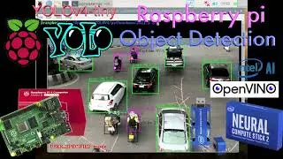 Raspberry pi YOLOv4-tiny Object Detection with Intel Neural Compute Stick and openVINO