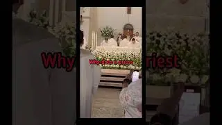 WHY DOES A PRIEST DO THIS? #love #god #jesus
