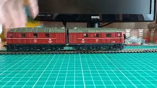 Дизель локомотив V188/V288, обзор модели ф. Lima.