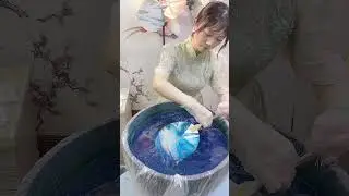 How to make Chinese hand-painted fans #painting #art #diy #Chinese culture #artist