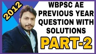 2012 WBPSC AE CIVIL PREVIOUS QUESTION PAPER SOLUTION/ part- 2/ WBPSC AE 2012 PAPER SOLUTION