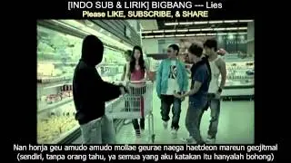 [INDOSUB & LIRIK] BIGBANG --- Lies (MV)