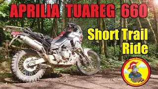 Aprilia Tuareg 660 | Short Trail Ride