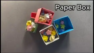 How to make a Paper Box? | DIY Easy Paper Box