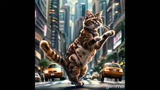 ai cat dance video #catdance #aicat #kitten #aicats #catlovers #ytvideoes