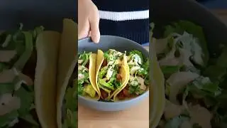 Easy peasy vegan lunch 🌮 