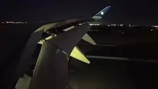 Air France Airbus A350-900 Landing in Paris Charles de Gaulle Airport