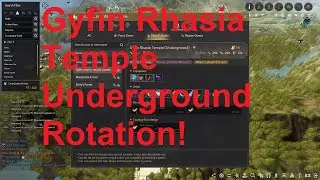 Gyfin Rhasia Underground Rotation and Guide! | Black Desert Online