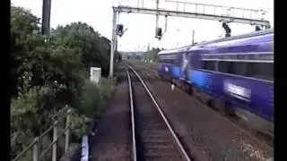 Mossend to Ayr (1,920mph max speed)