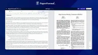 Instantly format your research paper for IEEE Xplore conferences and journals using PaperFormat.net