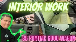 Pontiac 6000 wagon: Interior refresh!