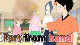 Do you think it's cool that I fart out of my hands?【fart】【comic】【anime】
