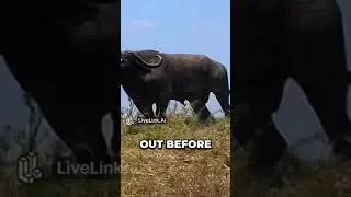The power of teamwork in lion hunts. #wildlife #bbc #science