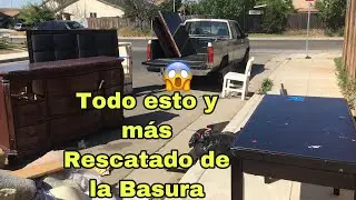 LO QUE TIRAN EN USA 91 🇺🇸Encontramos sofa,cajonera,escritorios,mesas y mucho mas.Fuimos 2 veces