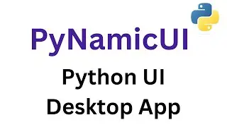 PyNamicUI Tutorial - Create Simple Project And Counter State 