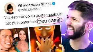 MELHORES MEMES COM A NOVA NAMORADA DO WHINDERSSON NUNES!