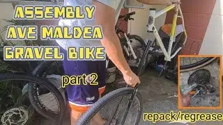 DIY#24-overhaul gravel bike (part 2-repack & assembly)