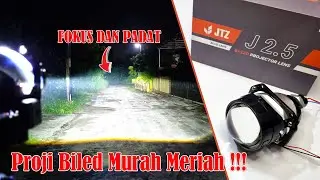Proji Biled Murmer !!! Review Projector Biled JTZ J2.5 Bluelens