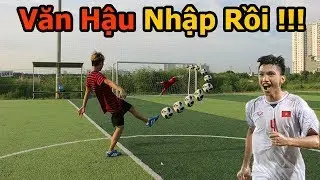 Thử Thách Bóng Đá ghi siêu phẩm như Đoàn Văn Hậu U23 Việt Nam VS U23 Oman ngày Bùi Tiến Dũng ra sân