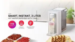 [UNBOX] Samu Giken Smart Instant Hot Water Dispenser with Tank (3L) HWD30