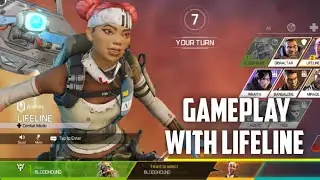 Apex Legends Mobile Gameplay with Lifeline Character || Lifeline Gameplay Apex Legends Mobile ||