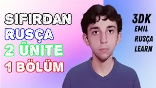 SIFIRDAN RUSÇA 2 ÜNİTE (1 bölüm🇹🇷🇷🇺)