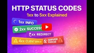 HTTP Status Codes Explained (1xx to 5xx) | Interview Ready Guide