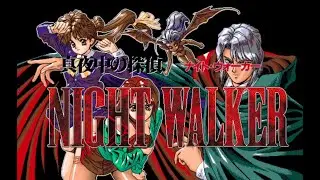 (PC-98) Night Walker Mayonaka no Tantei (ナイトウォーカー 真夜中の探偵) gameplay