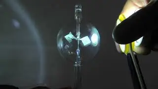 Радиометр Крукса. Crookes radiometer.