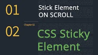 CSS Sticky Position | Stick Element on page scroll | CSS Sticky Property |  csPoint
