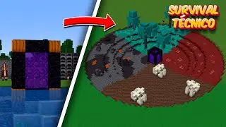 Construí El Mejor Portal Al Nether
