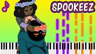 Spookeez — Friday Night Funkin' (New FNF Piano Tutorial)