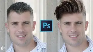 How to Change HairStyle in photoshop - Tutorial Photoshop
