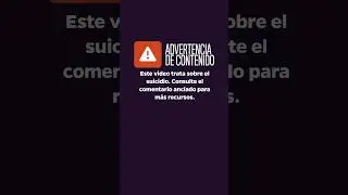 El suicidio es un problema grave de salud pública. ¿Cómo podemos solucionarlo? #shorts