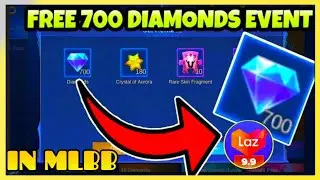 NEW FREE 700, MOBILE LEGEND DIAMOND|USING LAZADA APP NO BAND WORKING 100% 2020