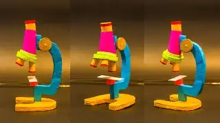 School Science Projects | Microscope Working Model