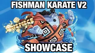 [AOPG] Race V2 + Fishman Karate V2 Showcase Sneak! A One Piece Game | Roblox