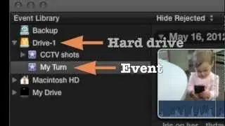 Final Cut Pro X, Part 3 - New Event, New Project