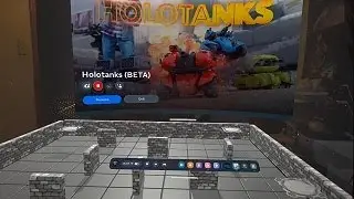 Mixed Reality Tabletop Holotanks Beta!