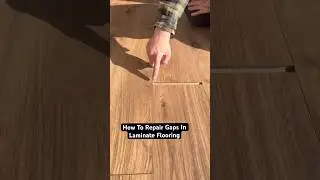 How To Repair Gaps In Laminate Flooring 