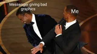 Genshin Impact but Messenger giving bad graphics