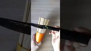 Лайфхак как сделать подставку для ножей и ножниц