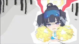 Cheerleader Team (Original) - Blue Archive