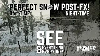 PERFECT PostFX Settings For SNOWY Escape from Tarkov! (STILL WORKS!)