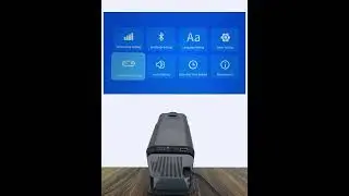 World premiere, 2024 new projector HY320, portable and 4k HD.