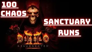 Diablo 2r 100x Chaos sanctuary runs (Necro)