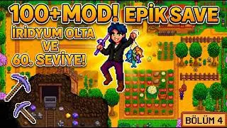 WE’RE BUILDING OUR FIRST BARN! (Maden & Iridium Fishing Rod) | Stardew Valley with 100+ Mods #4