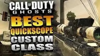 Cod Ghost Best Quickscope Class Setup