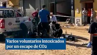 Diecisiete voluntarios intoxicados por monóxido de carbono en garaje de Chiva (Valencia)