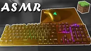 ASMR TAPPING - Keyboard and Mouse Clicks In MINECRAFT